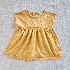 Maggie & Zoe Yellow Dress GUC 24mo